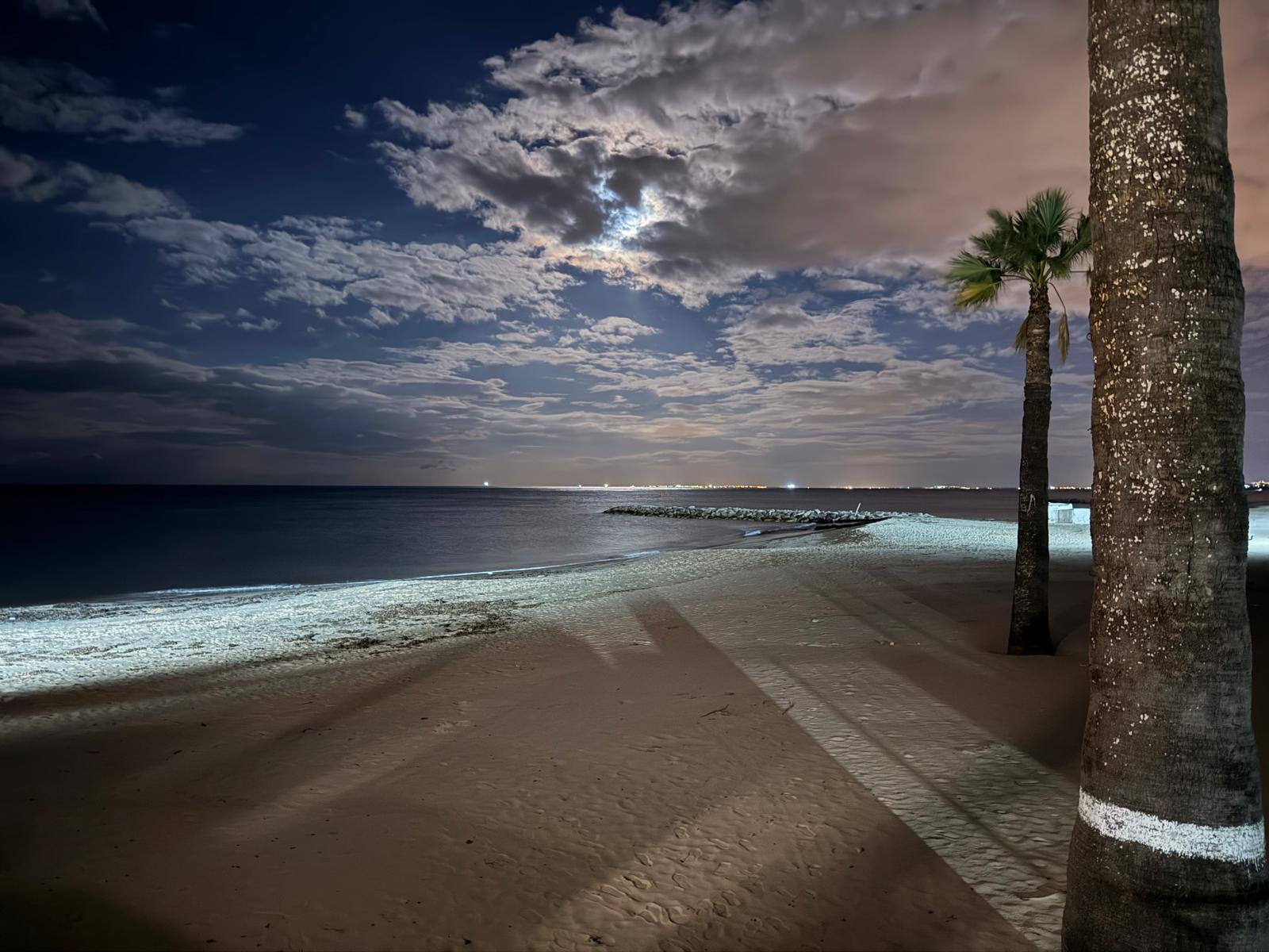 Plage de Sousse au bord de la Méditerranée